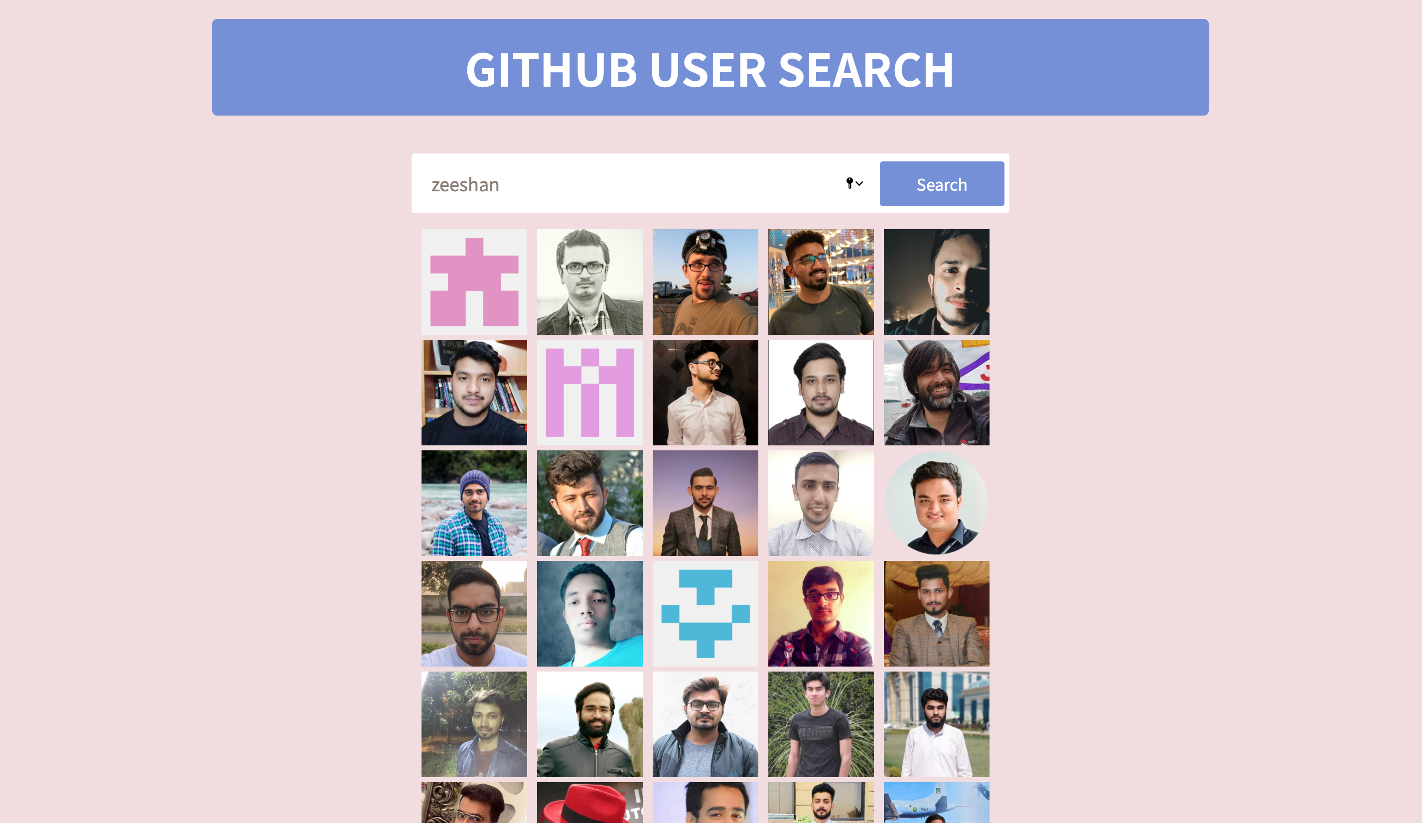 Github-User-Search